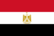 Vlag Egypte - 100x150cm Spun-Poly